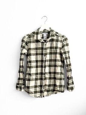 Tommy Bahama Kids Long Sleeve Plaid Button Down Shirt Casual Fall Boys XL-14